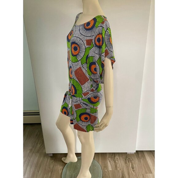Vintage Y2K Minidress, Size M, Real Silk Dress, Nieves Lavi New York - Picture 8 of 9
